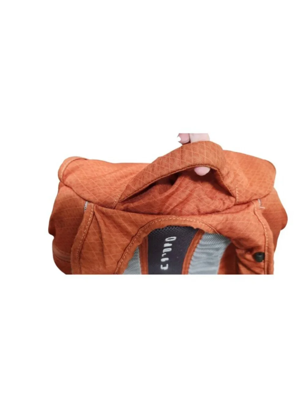 Osprey Flap Backpack Orange Hiking Travel Daypack Lightweight Outdoor Bag